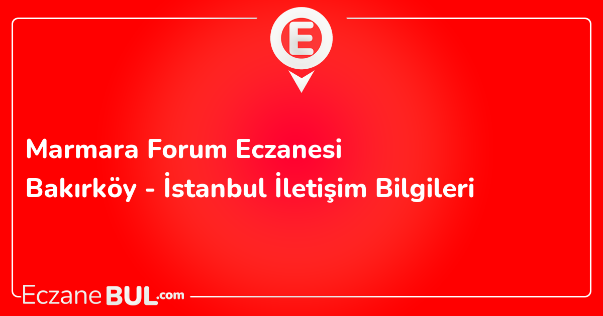 Marmara Forum Eczanesi